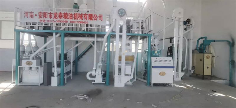 10噸玉米糝、粉聯(lián)產(chǎn)生產(chǎn)線  日產(chǎn)